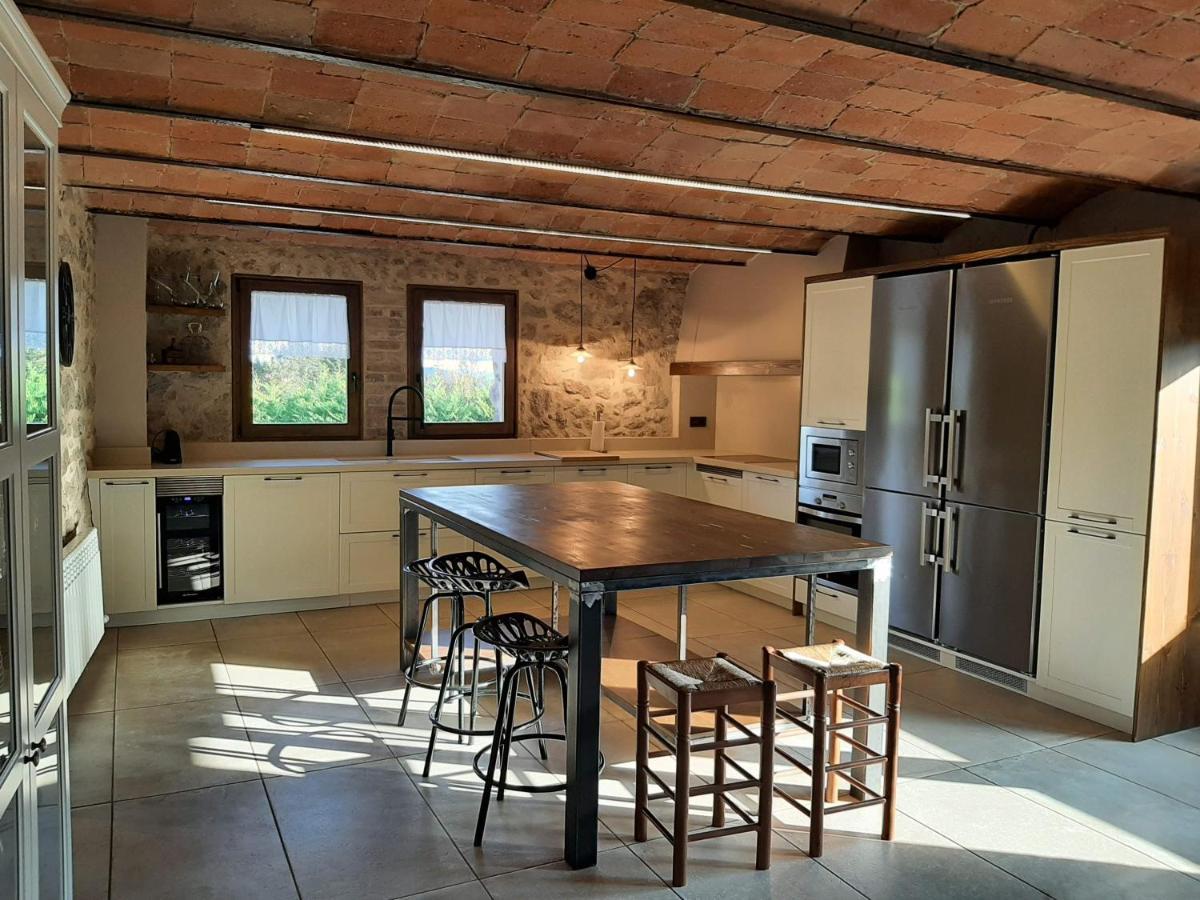 La Creu De La Pinya Villa Berga Bagian luar foto