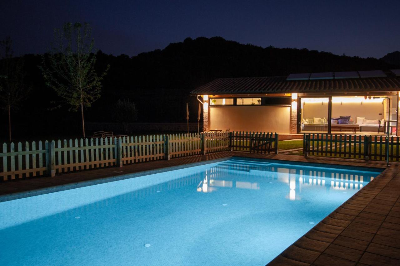 La Creu De La Pinya Villa Berga Bagian luar foto
