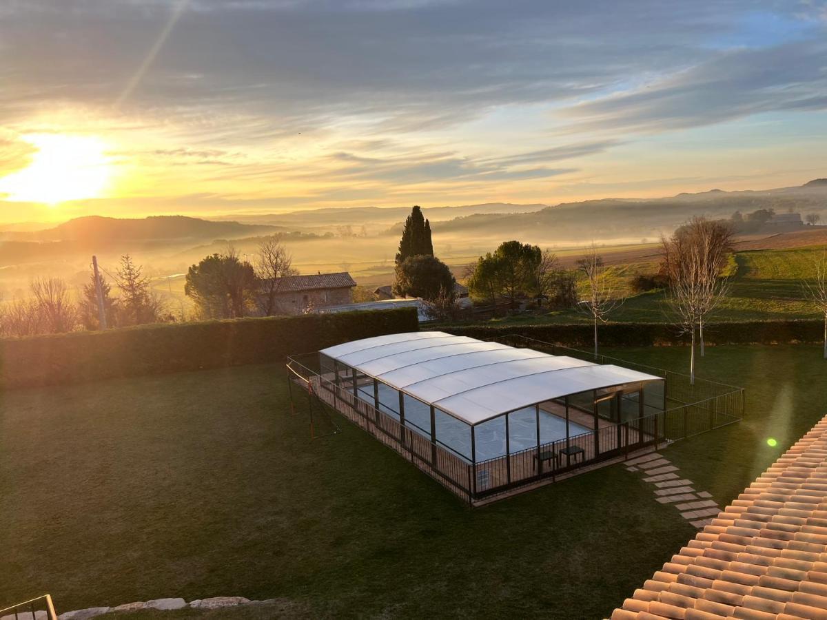 La Creu De La Pinya Villa Berga Bagian luar foto