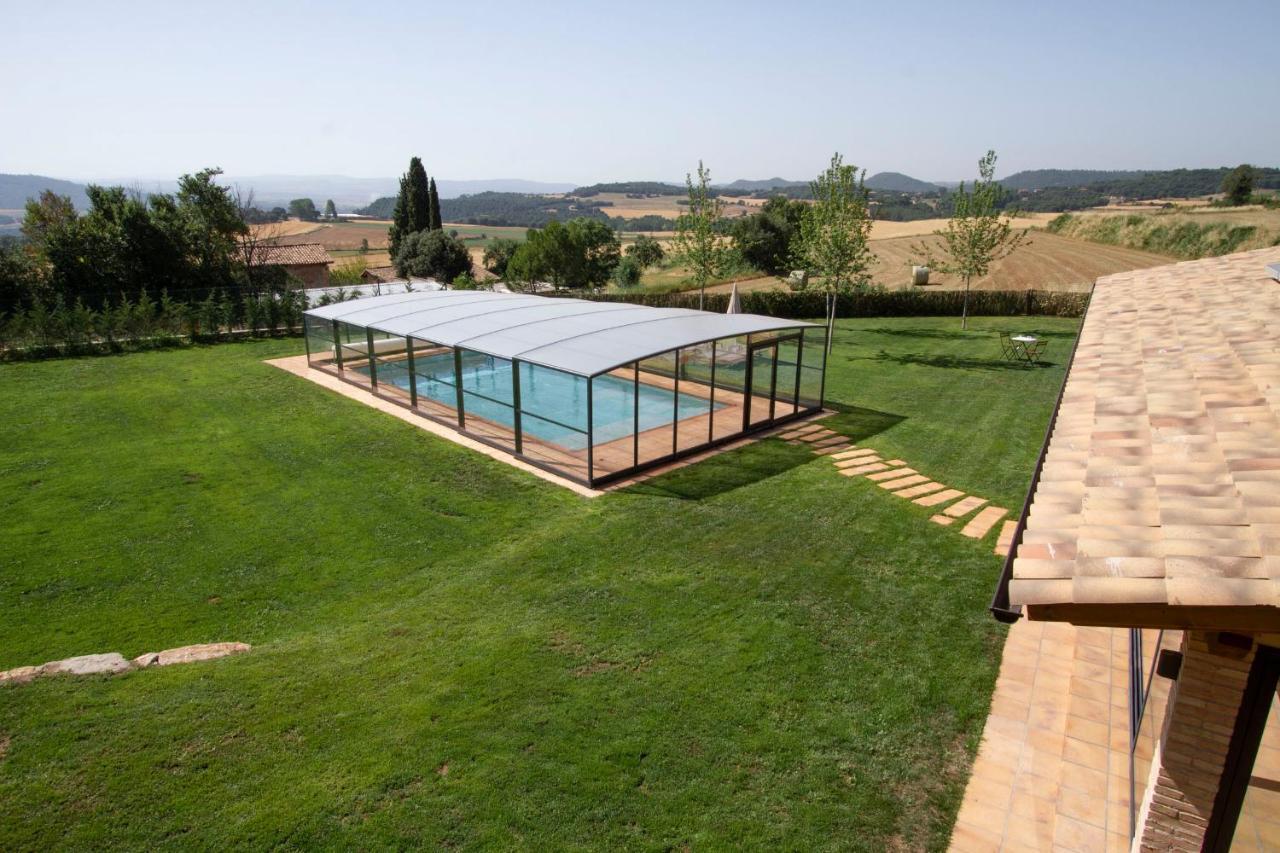 La Creu De La Pinya Villa Berga Bagian luar foto