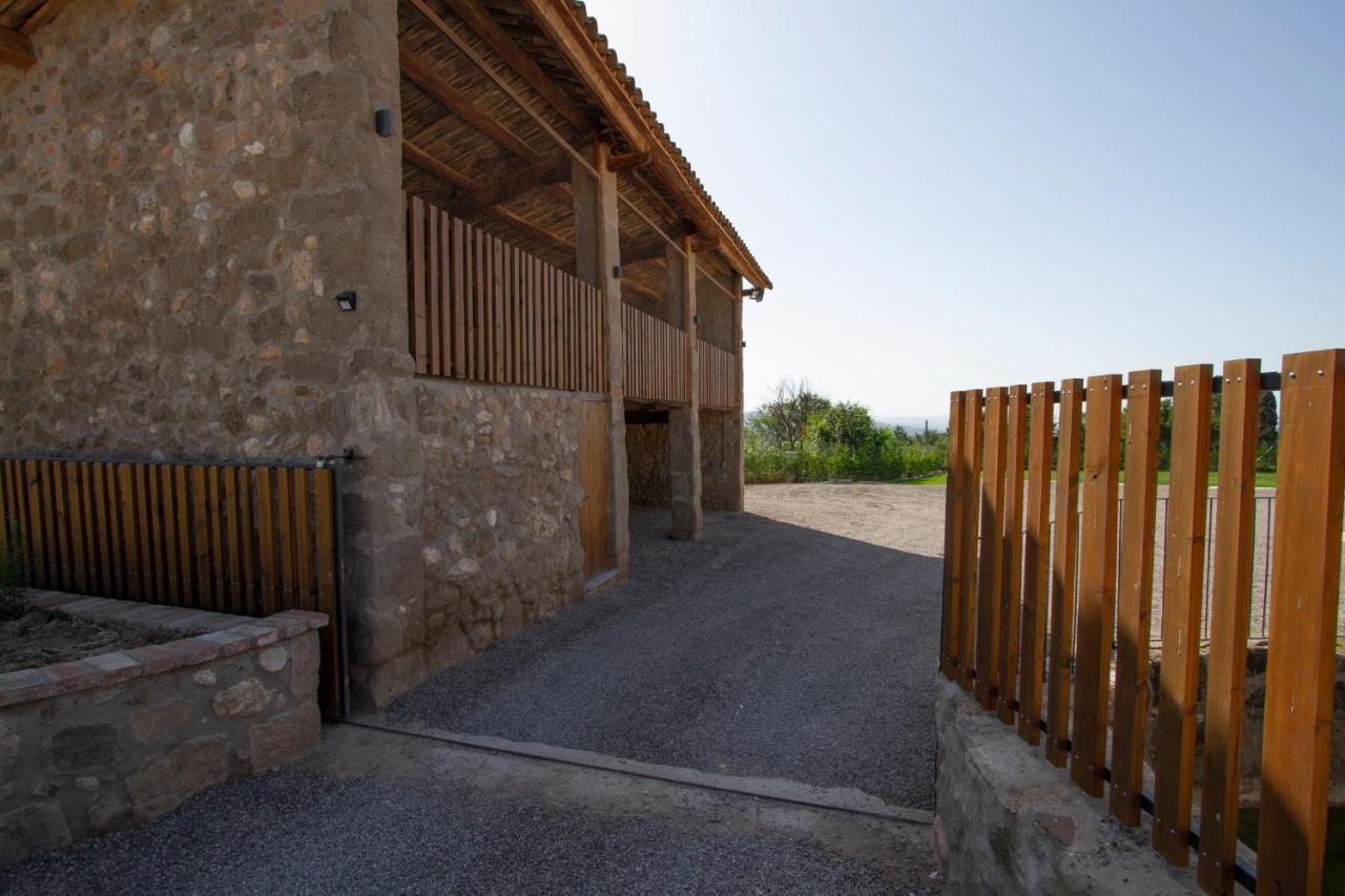 La Creu De La Pinya Villa Berga Bagian luar foto