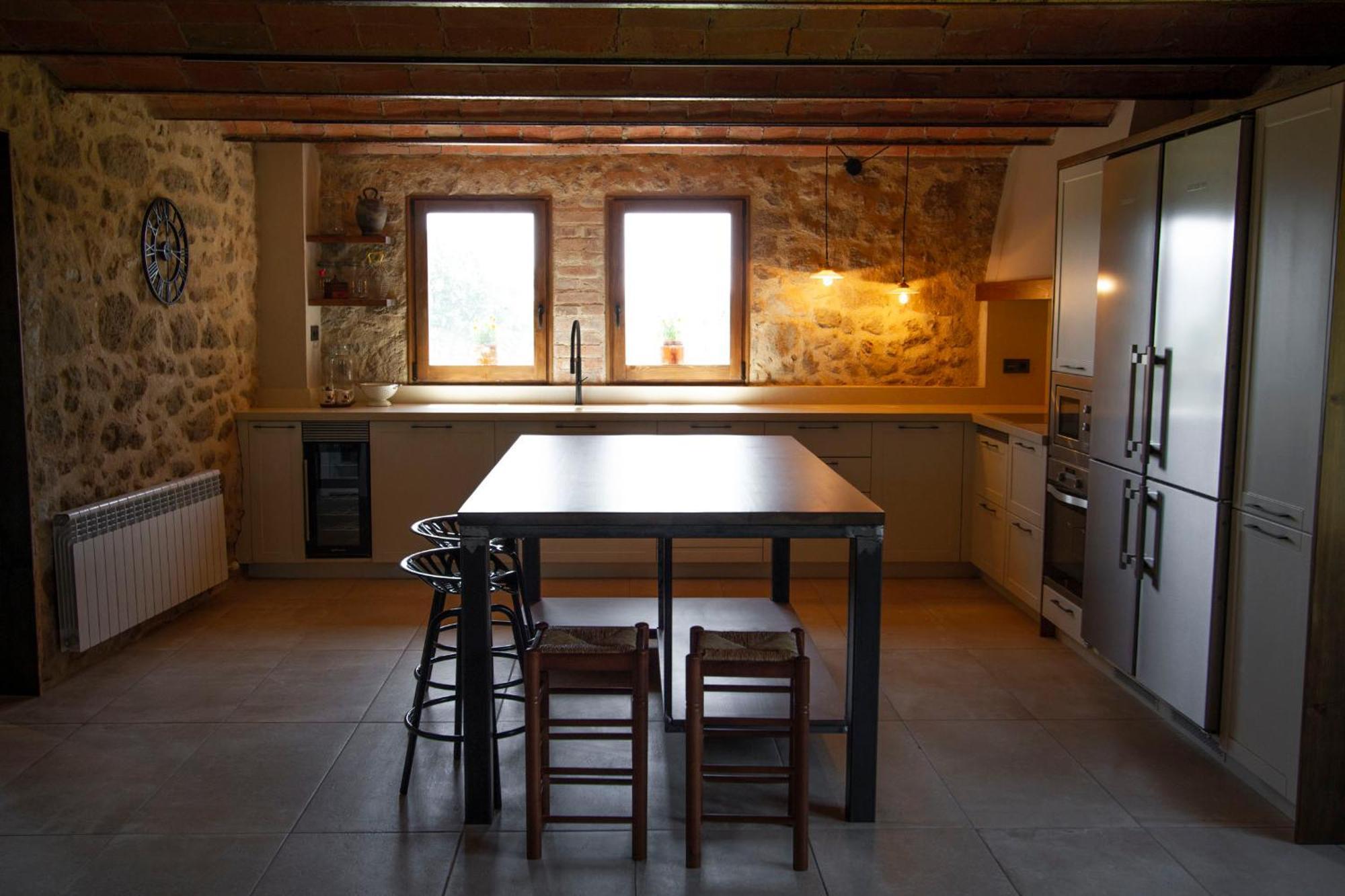 La Creu De La Pinya Villa Berga Bagian luar foto